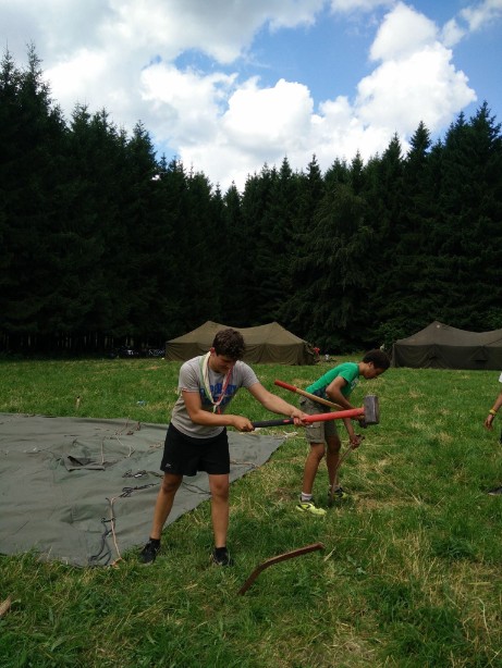 Sint-Martinus den XIIde - Kamp Bourseigne-Neuve JVK
